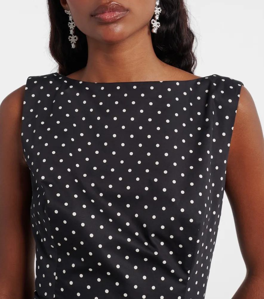 Vestido corto de popelín de algodón - Same - Modalova