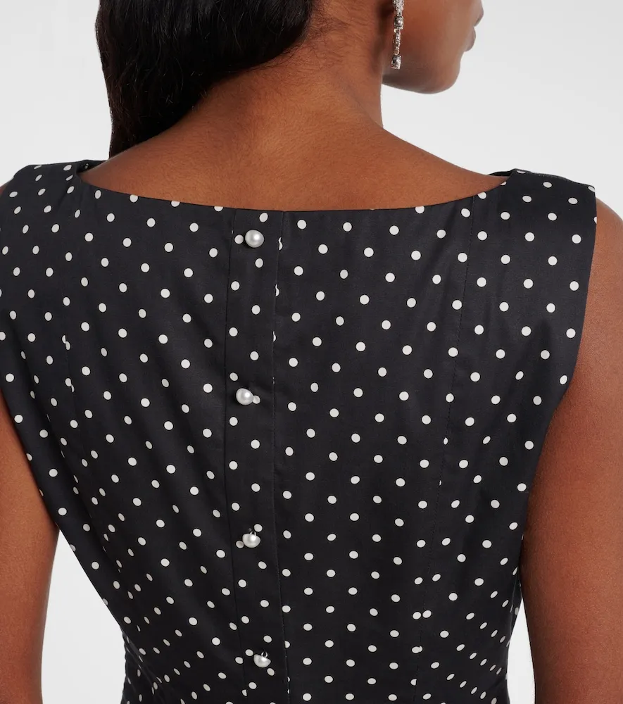 Vestido corto de popelín de algodón - Same - Modalova