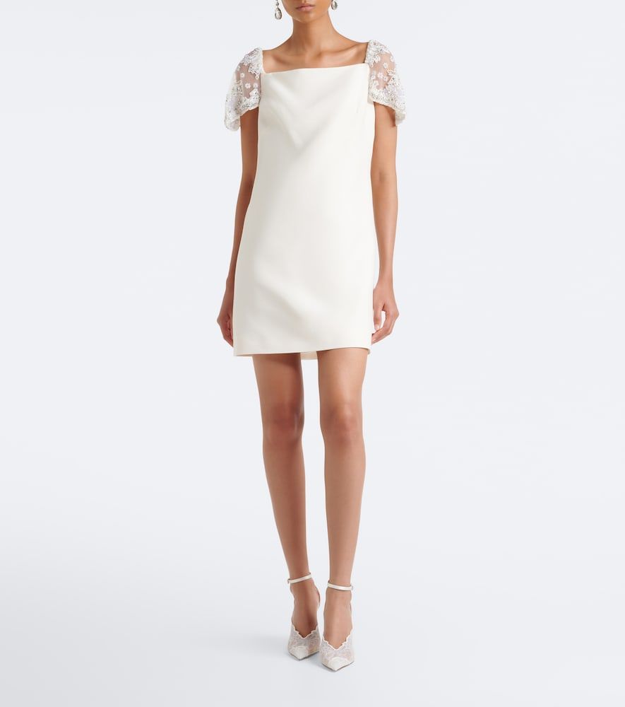 Bridal Faiz lace and leather pumps - Jimmy Choo - Modalova