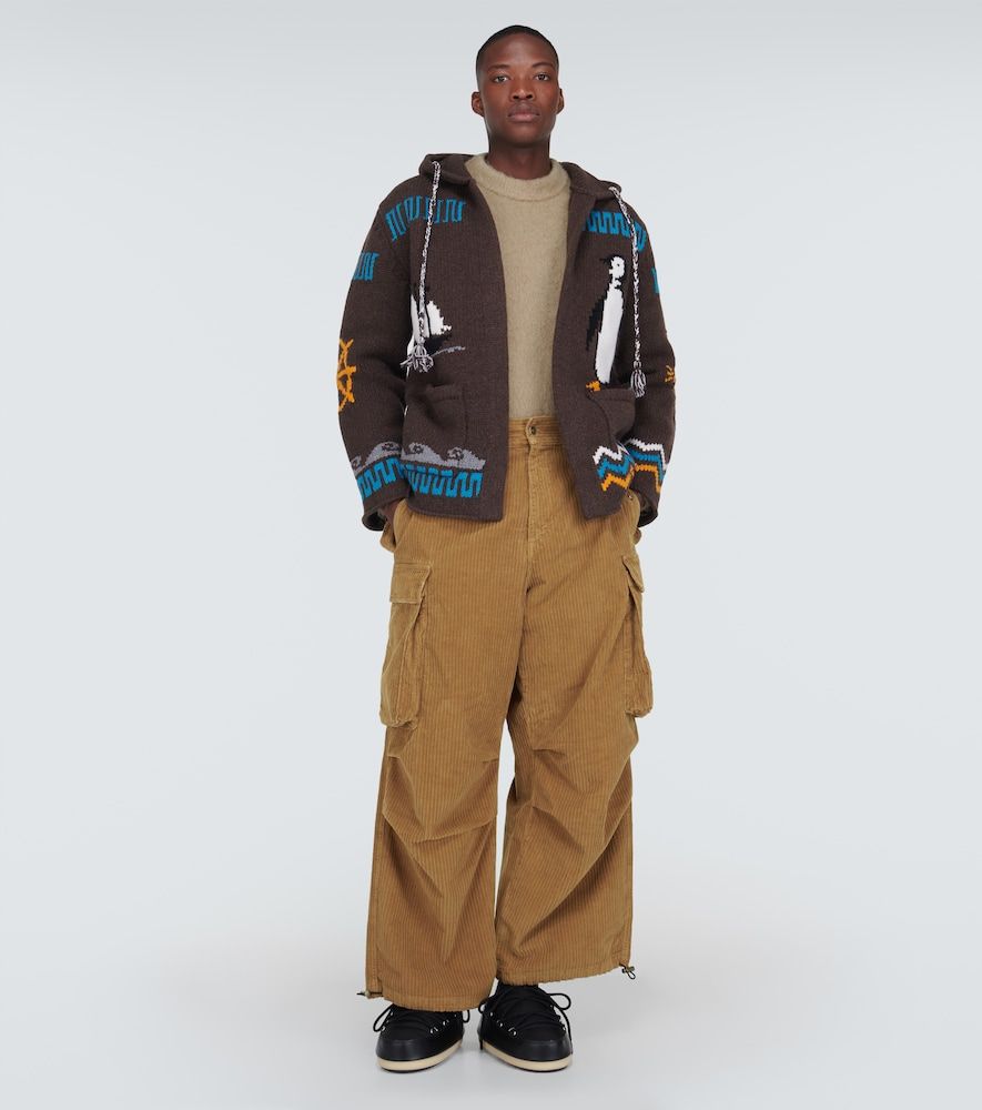 Pantalones cargo de pana de terciopelo - Alanui - Modalova