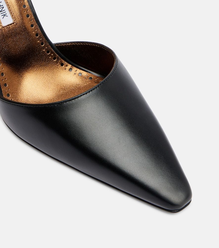 Verzierte Pumps Detana 90 aus Leder - Manolo Blahnik - Modalova