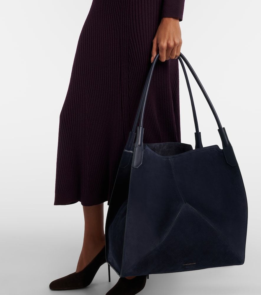 Victoria suede tote bag - Victoria Beckham - Modalova