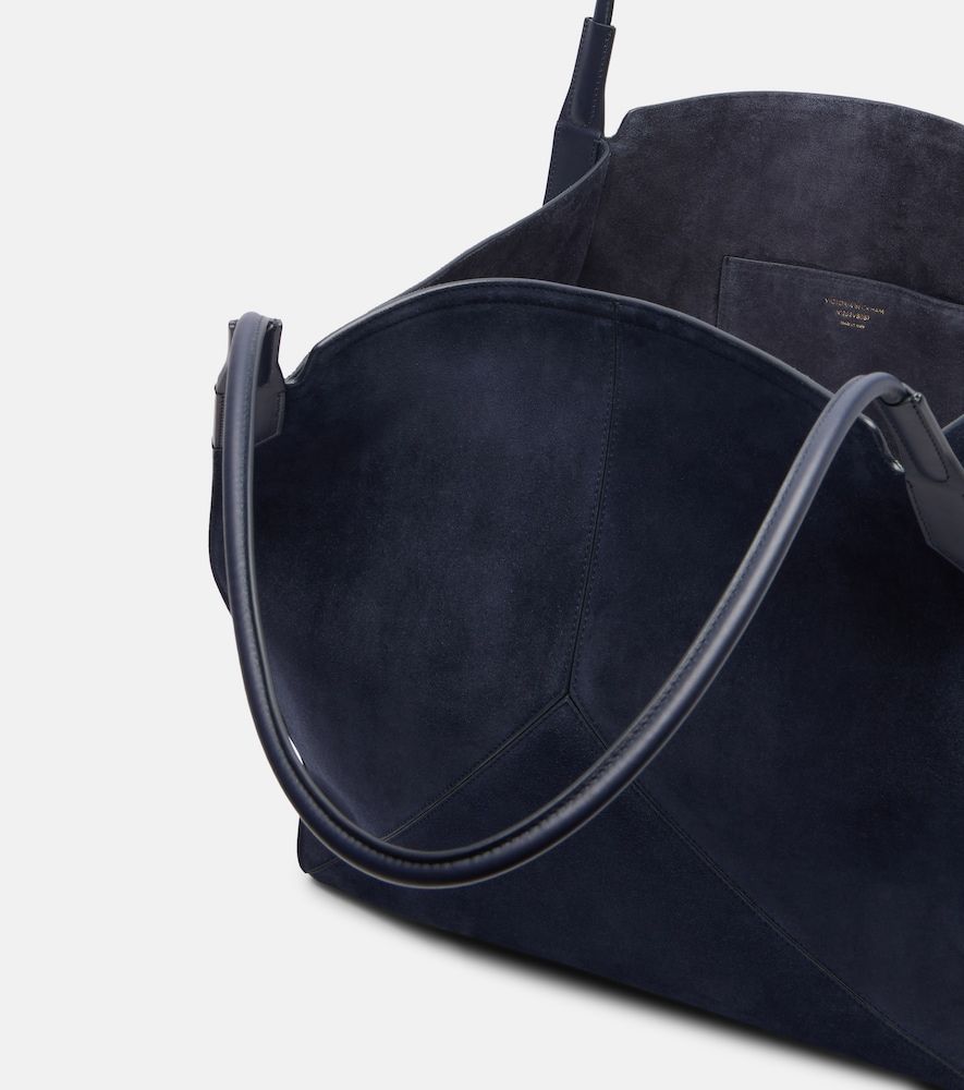 Victoria suede tote bag - Victoria Beckham - Modalova