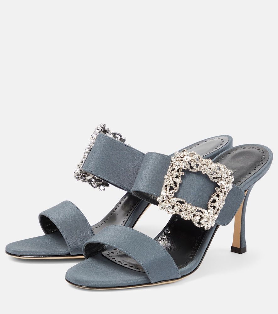 Sandalen Gable Jewel 100 mit Kristallen - Manolo Blahnik - Modalova