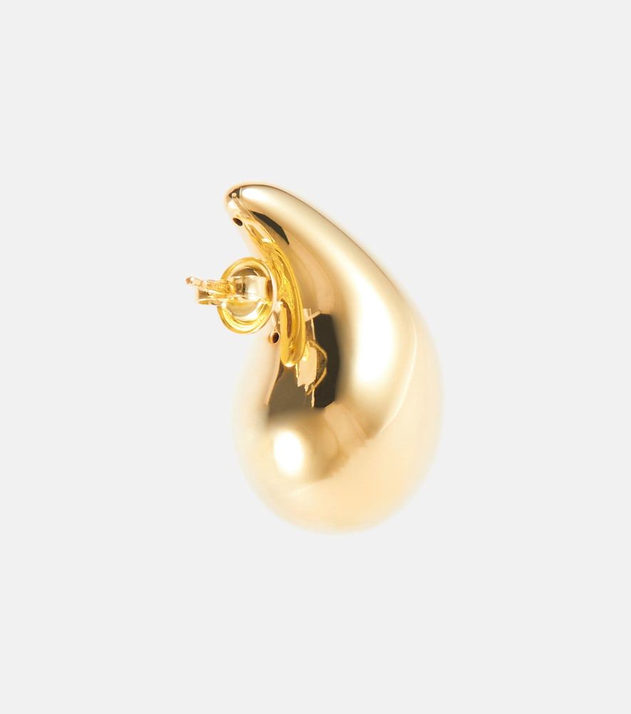 Pendientes Drop de plata de ley (925) bañados en oro - Bottega Veneta - Modalova