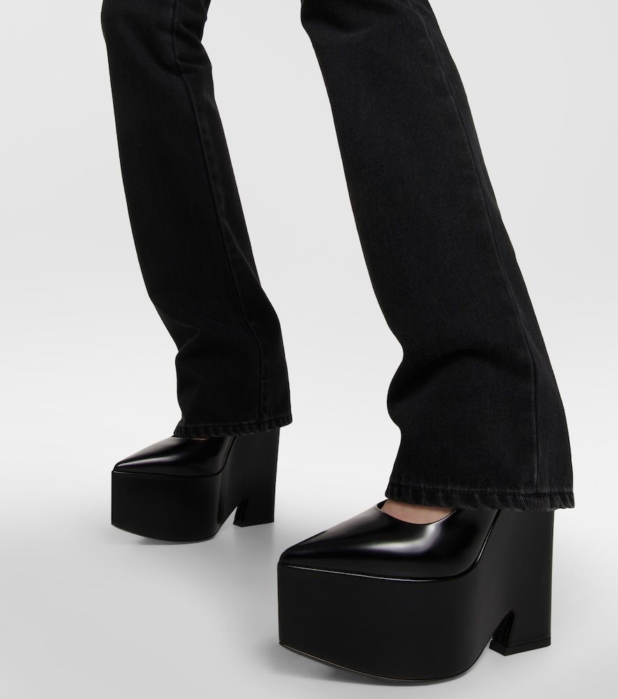 Plateau-Pumps Tempest aus Leder - Versace - Modalova