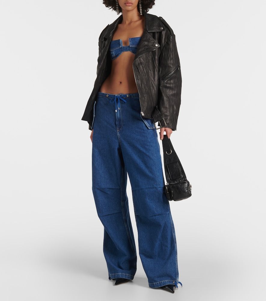Jeans Parachute a gamba larga e vita media - Dion Lee - Modalova