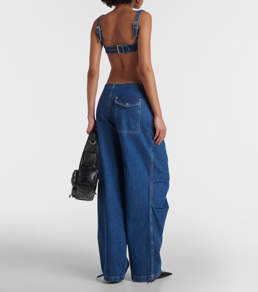 Jeans Parachute a gamba larga e vita media - Dion Lee - Modalova