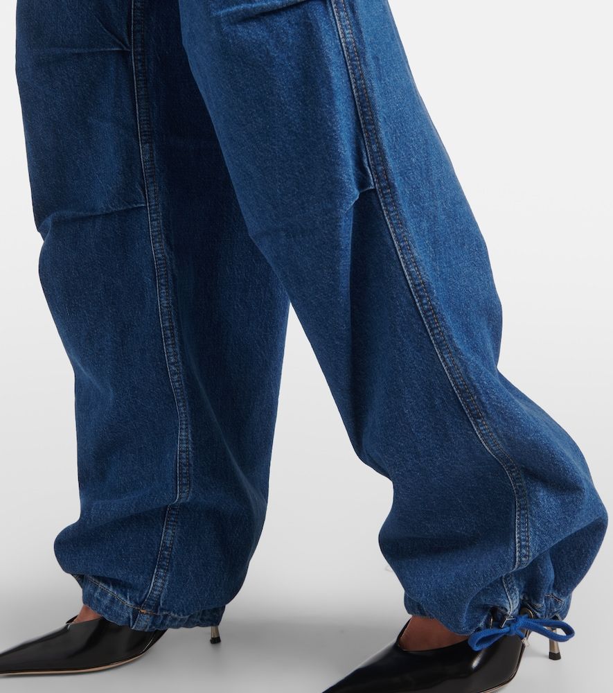 Jeans Parachute a gamba larga e vita media - Dion Lee - Modalova