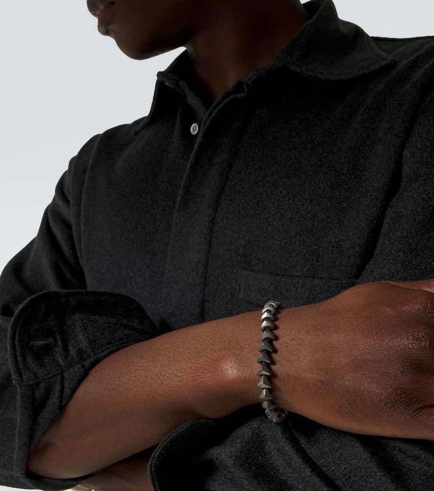 ArmoryÂ® sterling and titanium bracelet - David Yurman - Modalova