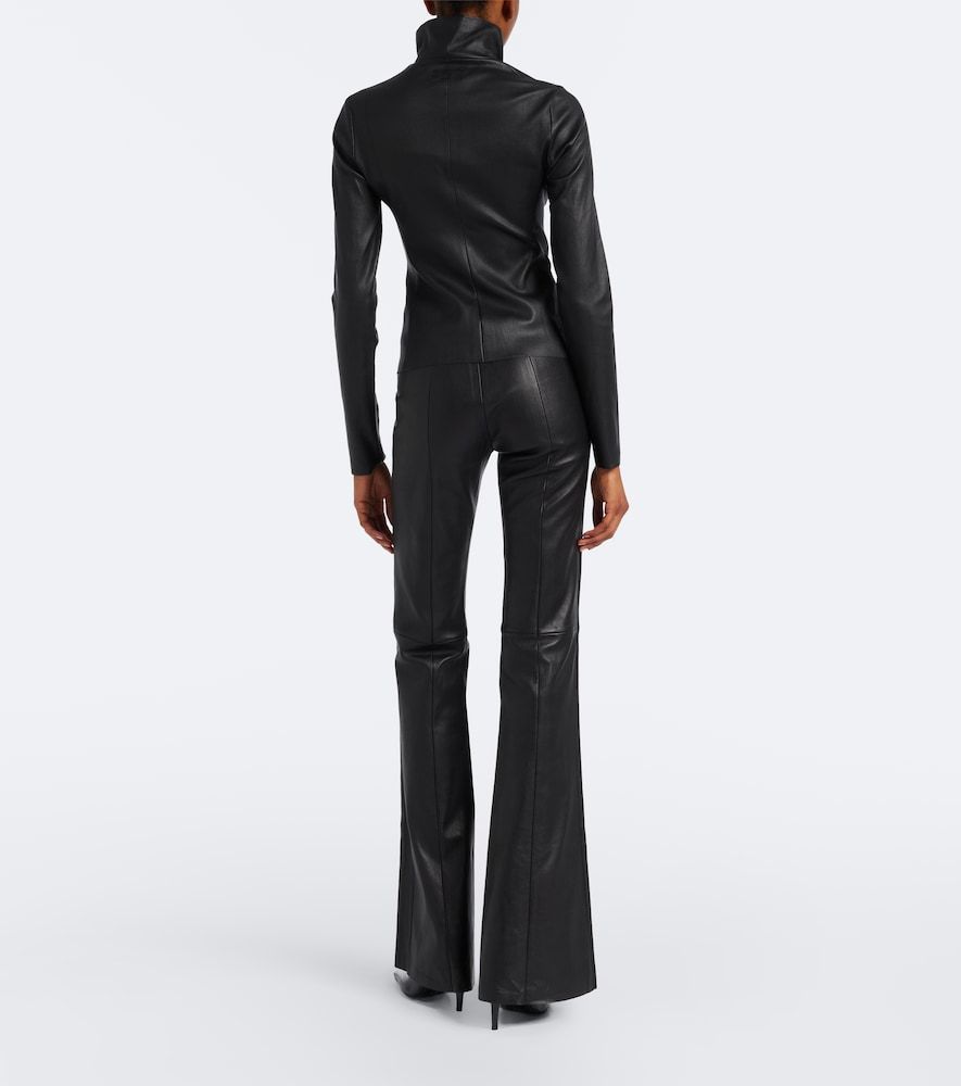 Stouls Gege leather flared pants - Stouls - Modalova