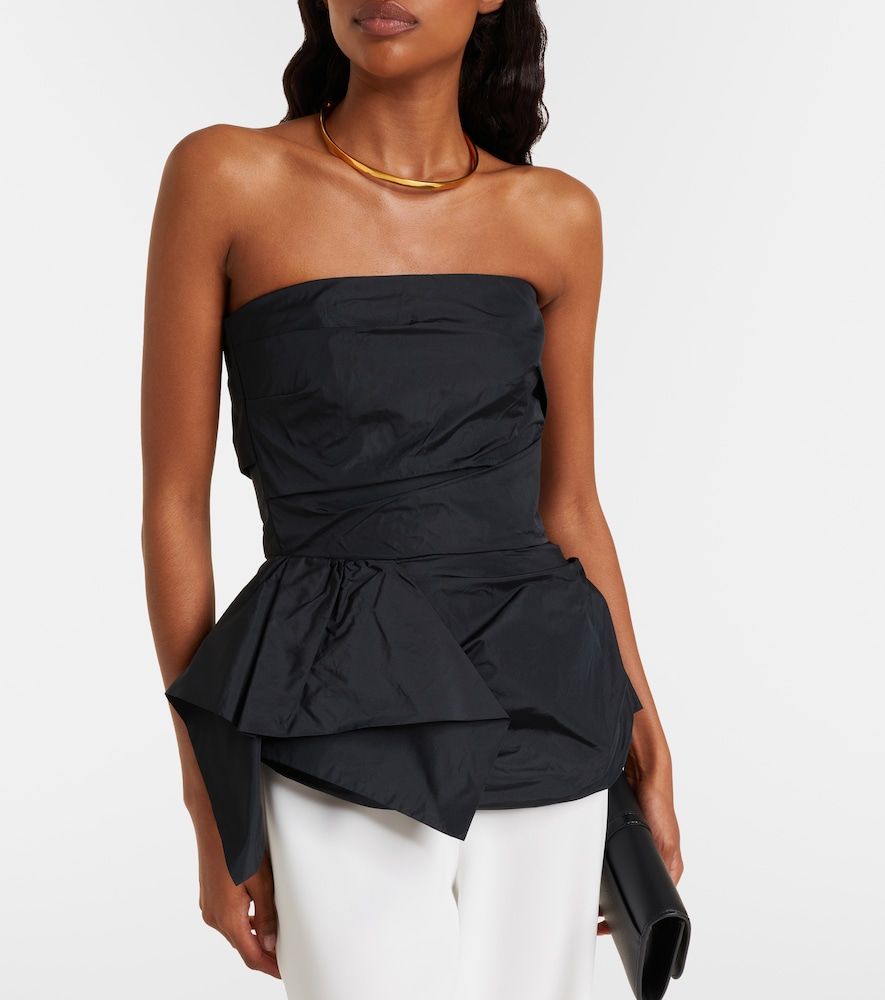 Max Mara Top a corsetto in taffetà - Max Mara - Modalova