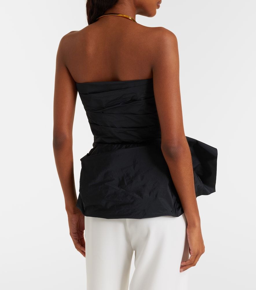 Max Mara Top a corsetto in taffetà - Max Mara - Modalova