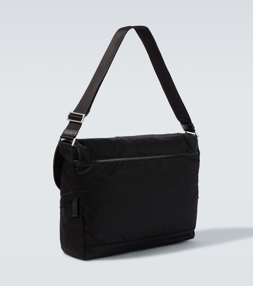 Bolso cruzado de Re-Nylon con piel - Prada - Modalova