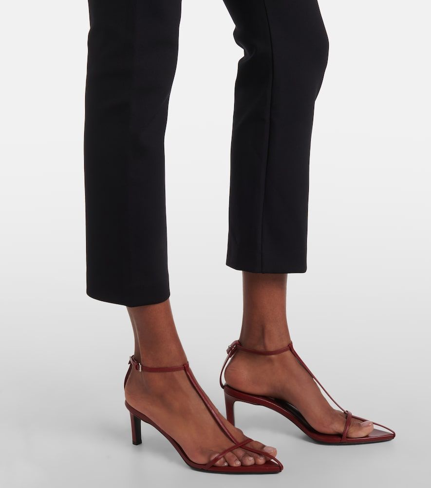 Shim cropped jersey slim pants - Fforme - Modalova