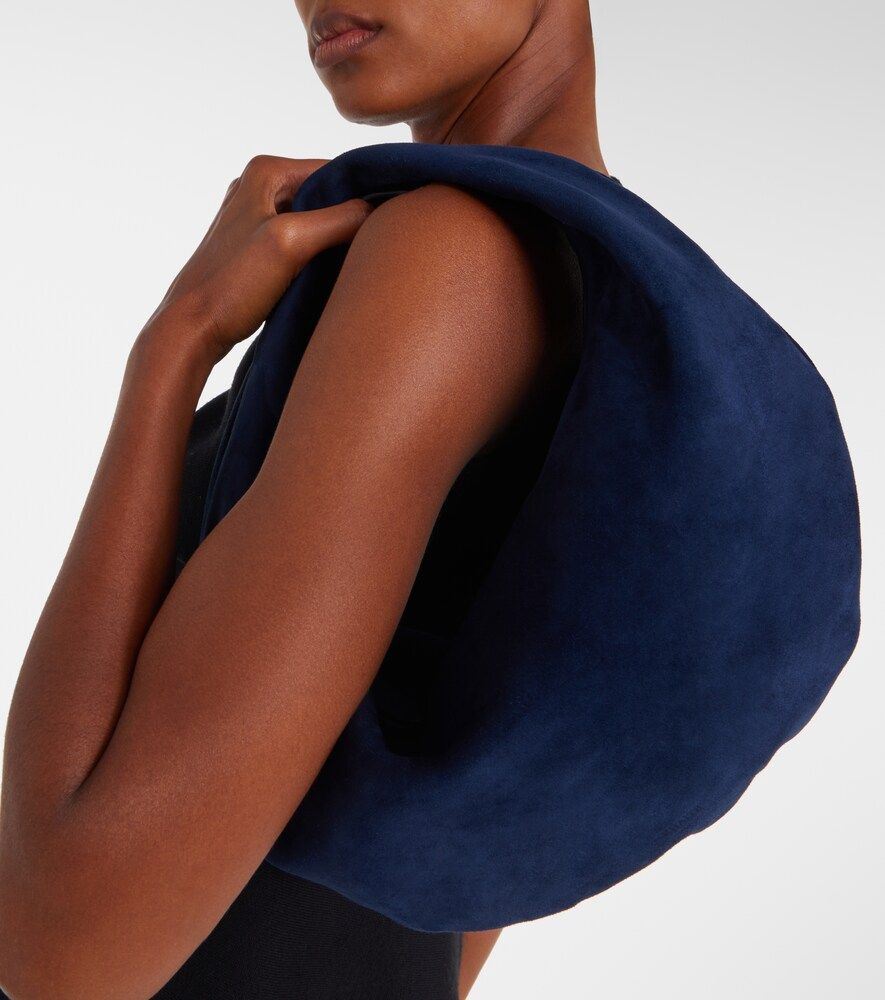 Borsa a spalla Olivia Medium in suede - Khaite - Modalova