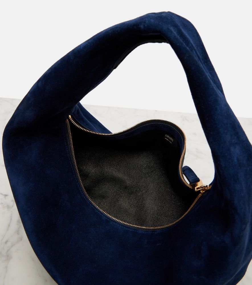 Borsa a spalla Olivia Medium in suede - Khaite - Modalova