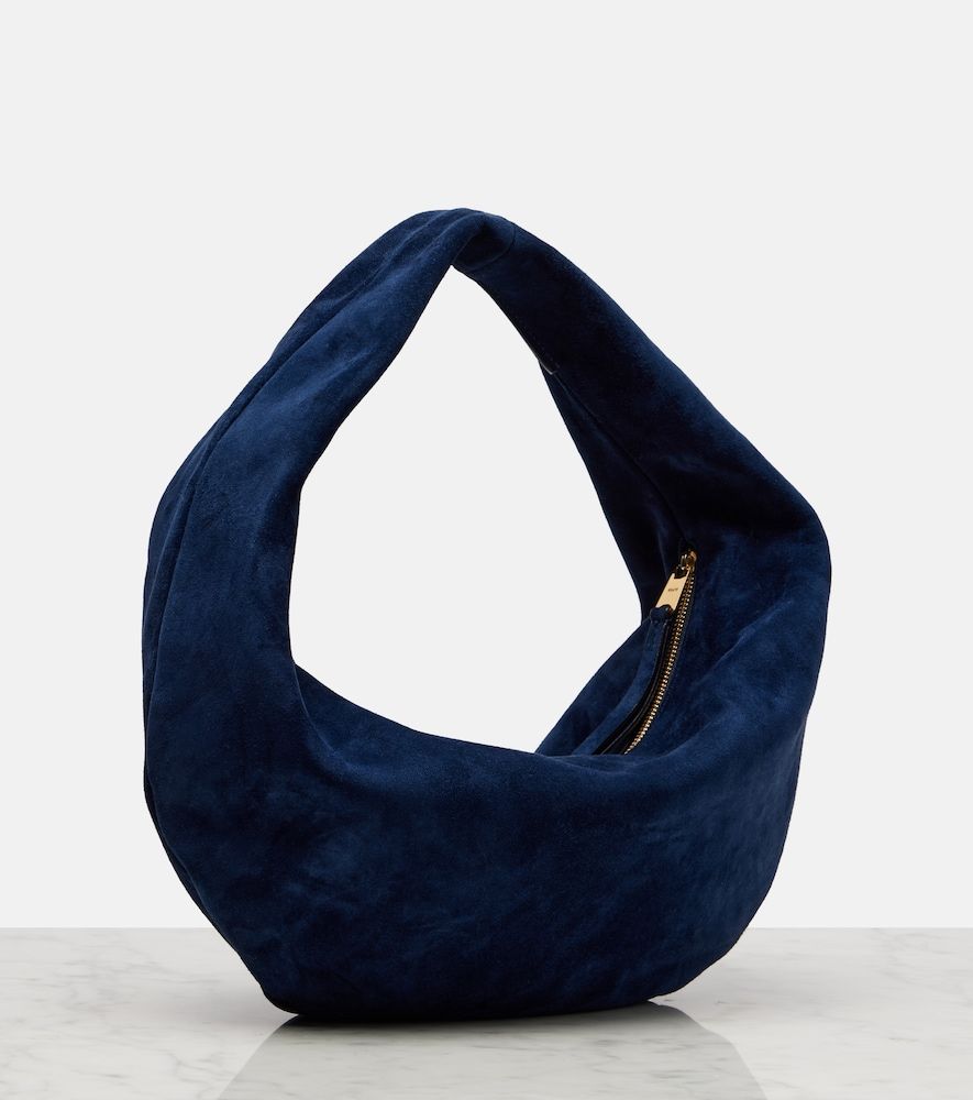 Borsa a spalla Olivia Medium in suede - Khaite - Modalova