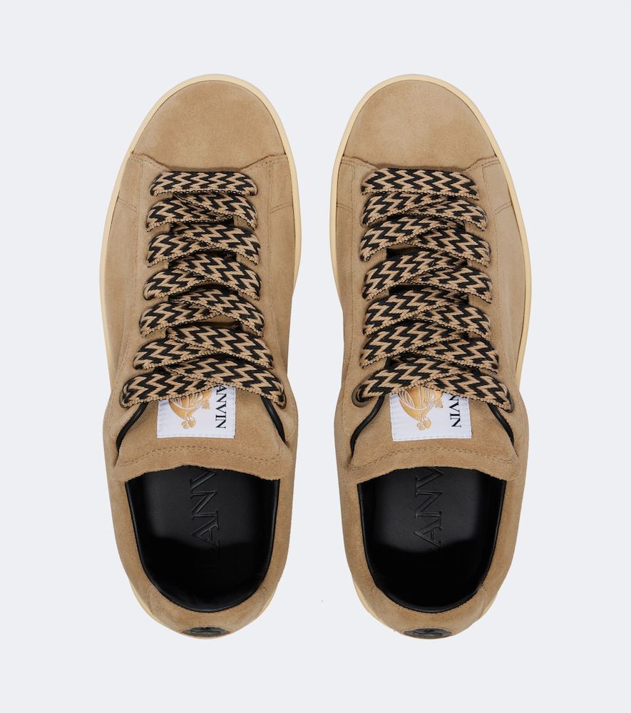 Sneakers Curb Lite aus Veloursleder - Lanvin - Modalova