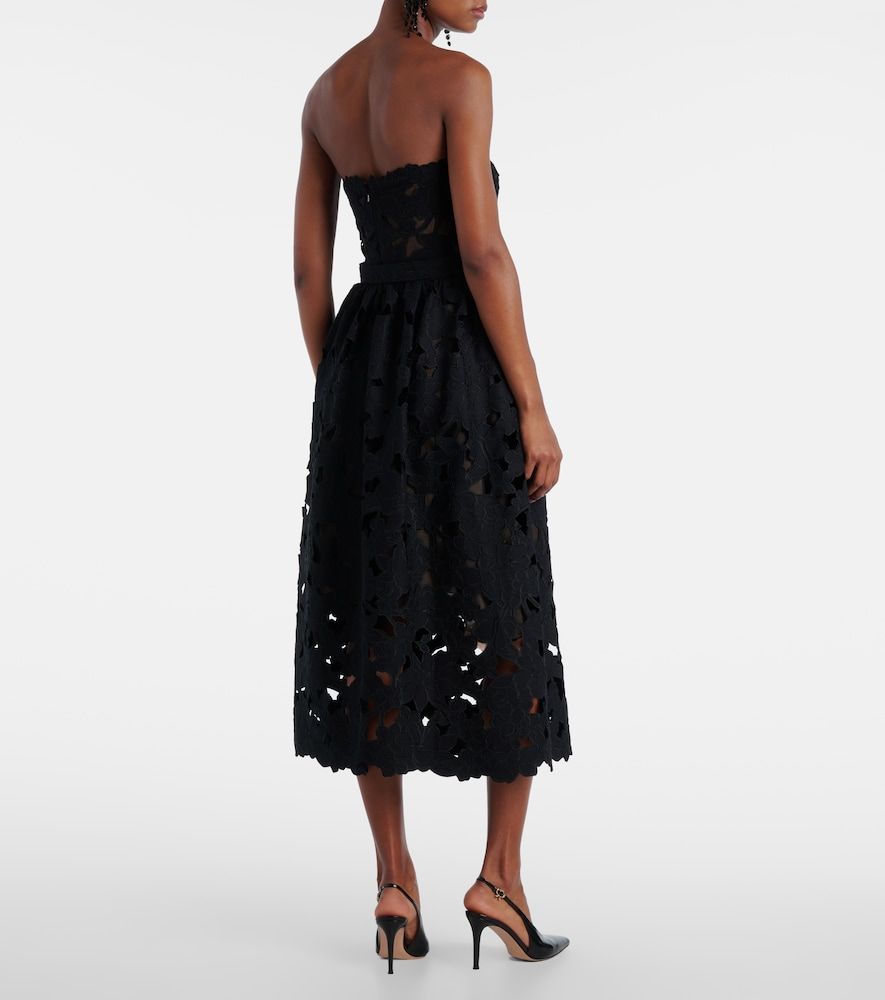 Lace bustier dress - Oscar de la Renta - Modalova