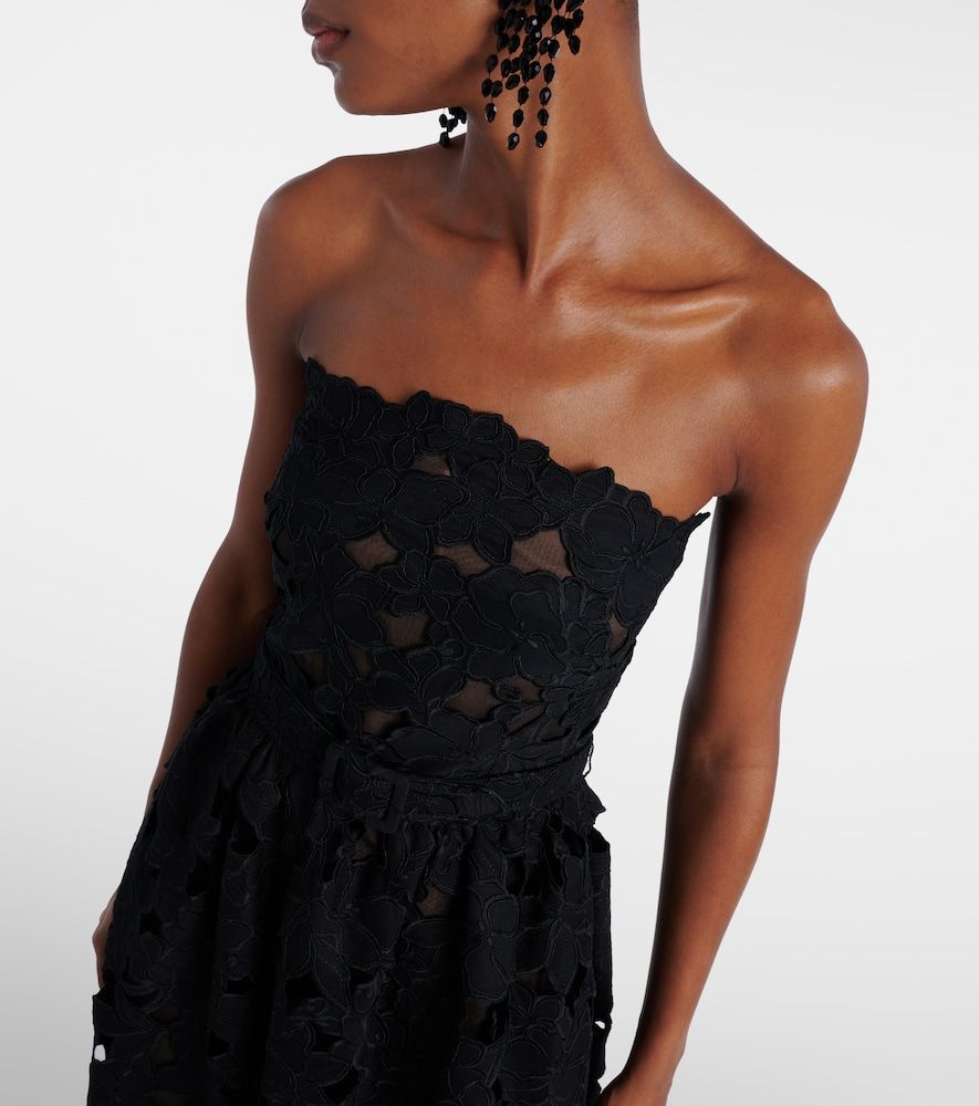 Lace bustier dress - Oscar de la Renta - Modalova