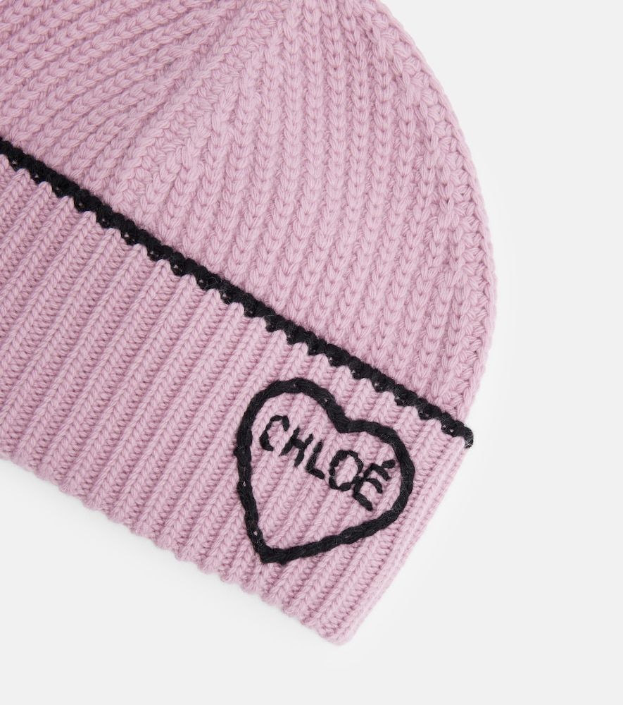 Encour wool and cashmere beanie - Chloe - Modalova