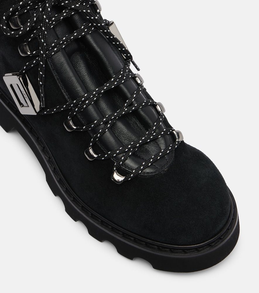 Schnürstiefel Viv' Rangers aus Veloursleder - Roger Vivier - Modalova