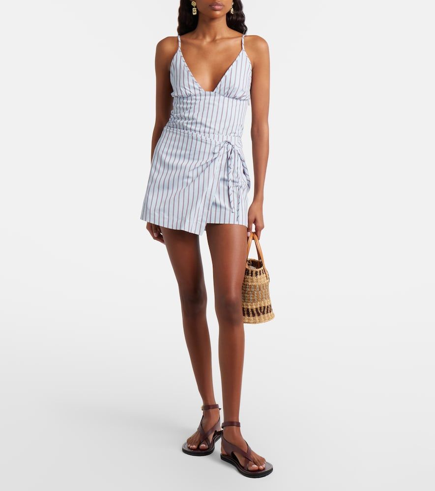 Top Lista in misto cotone a righe - SIR - Modalova