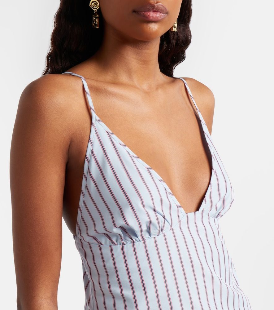 Top Lista in misto cotone a righe - SIR - Modalova