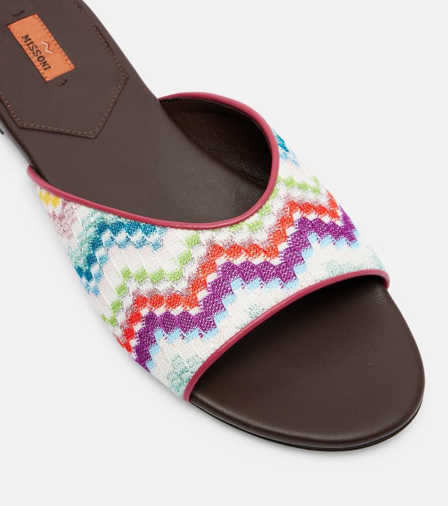 Missoni Liza Zigzag mules - Missoni - Modalova
