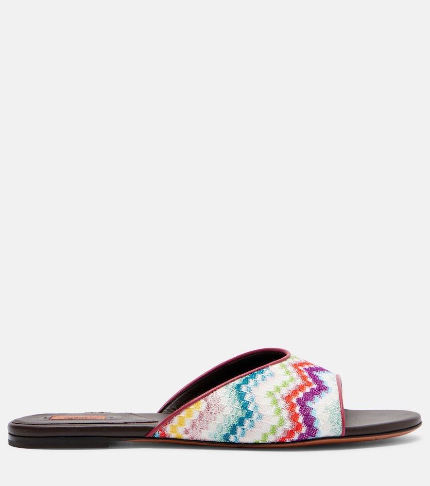 Missoni Liza Zigzag mules - Missoni - Modalova