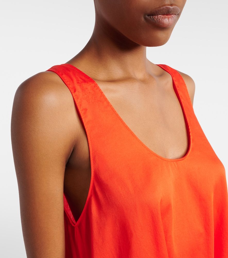 Vestido corto Yoko de popelín de algodón - Leset - Modalova