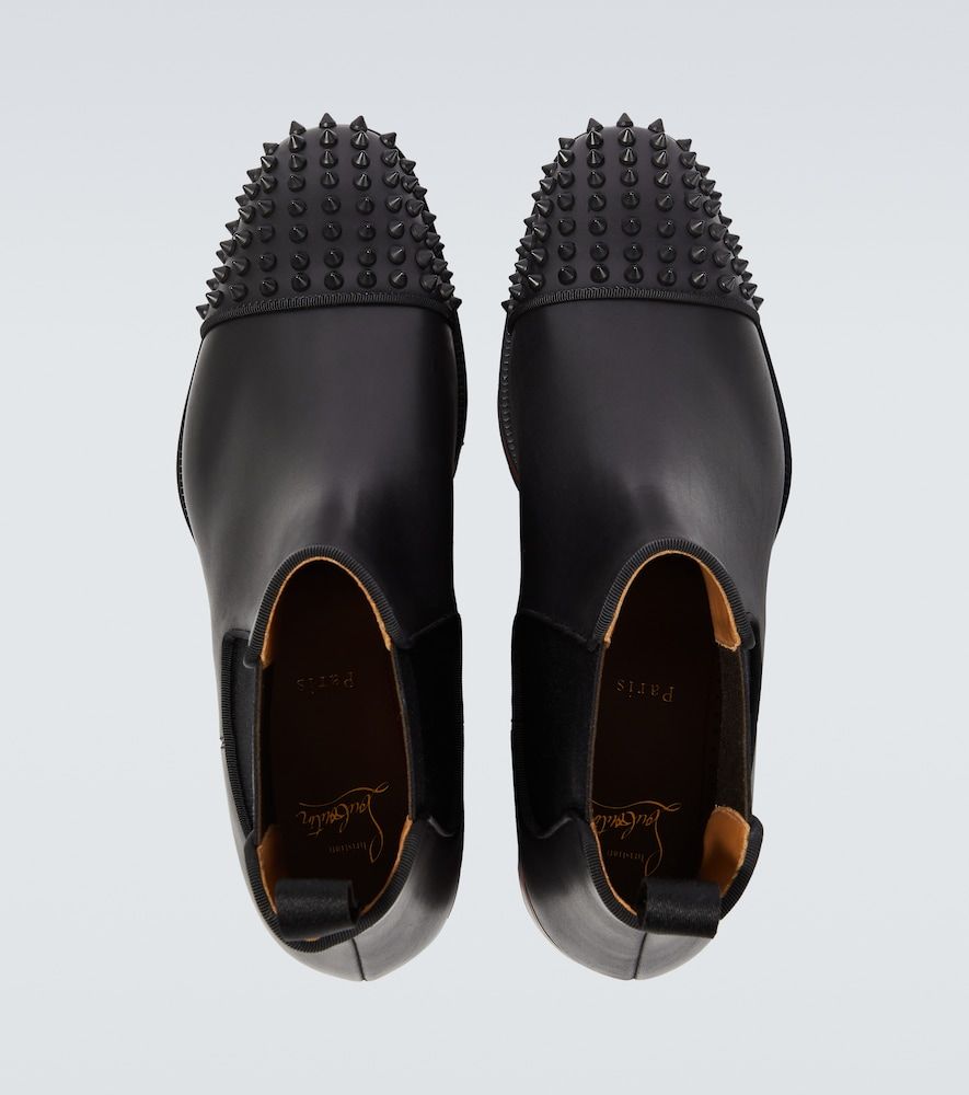 Chelsea Boots Melon Spikes aus Leder - Christian Louboutin - Modalova