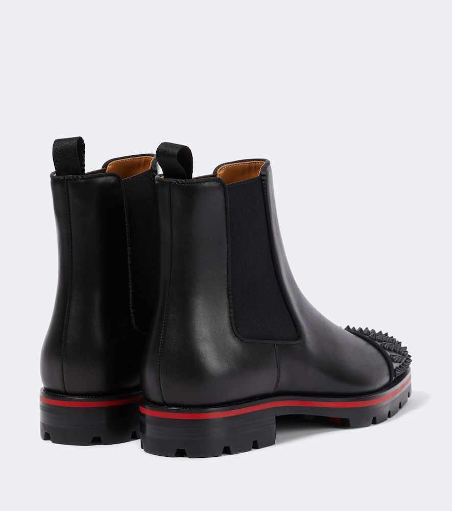 Chelsea Boots Melon Spikes aus Leder - Christian Louboutin - Modalova