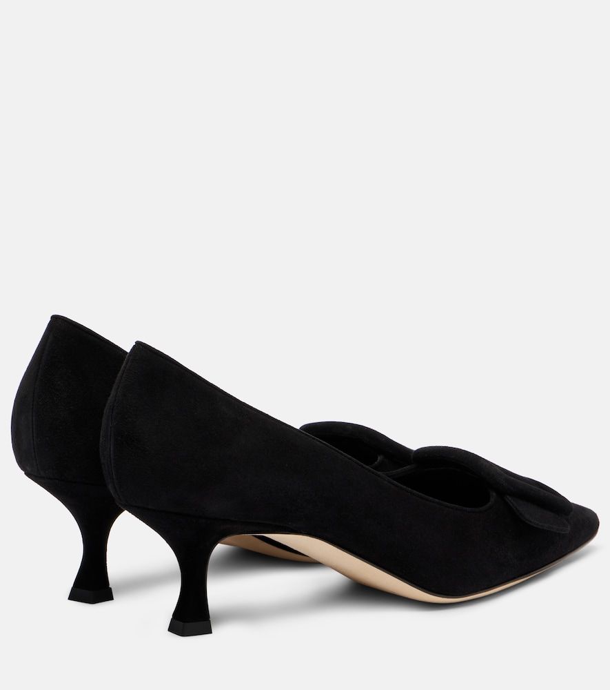 Pumps Maysalepump 50 aus Veloursleder - Manolo Blahnik - Modalova