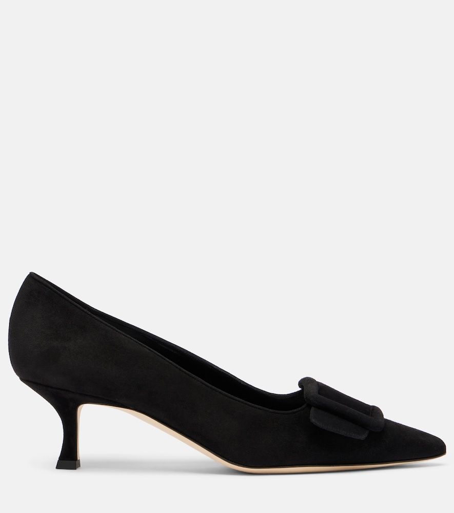Pumps Maysalepump 50 aus Veloursleder - Manolo Blahnik - Modalova