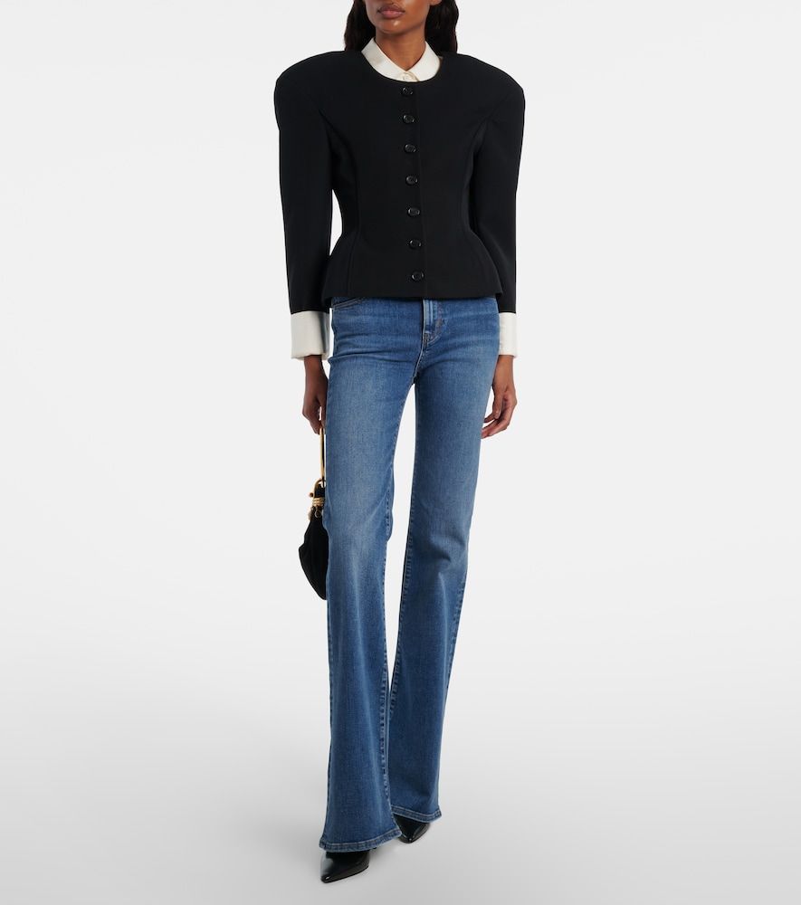 Icon Long mid-rise flared jeans - Frame - Modalova