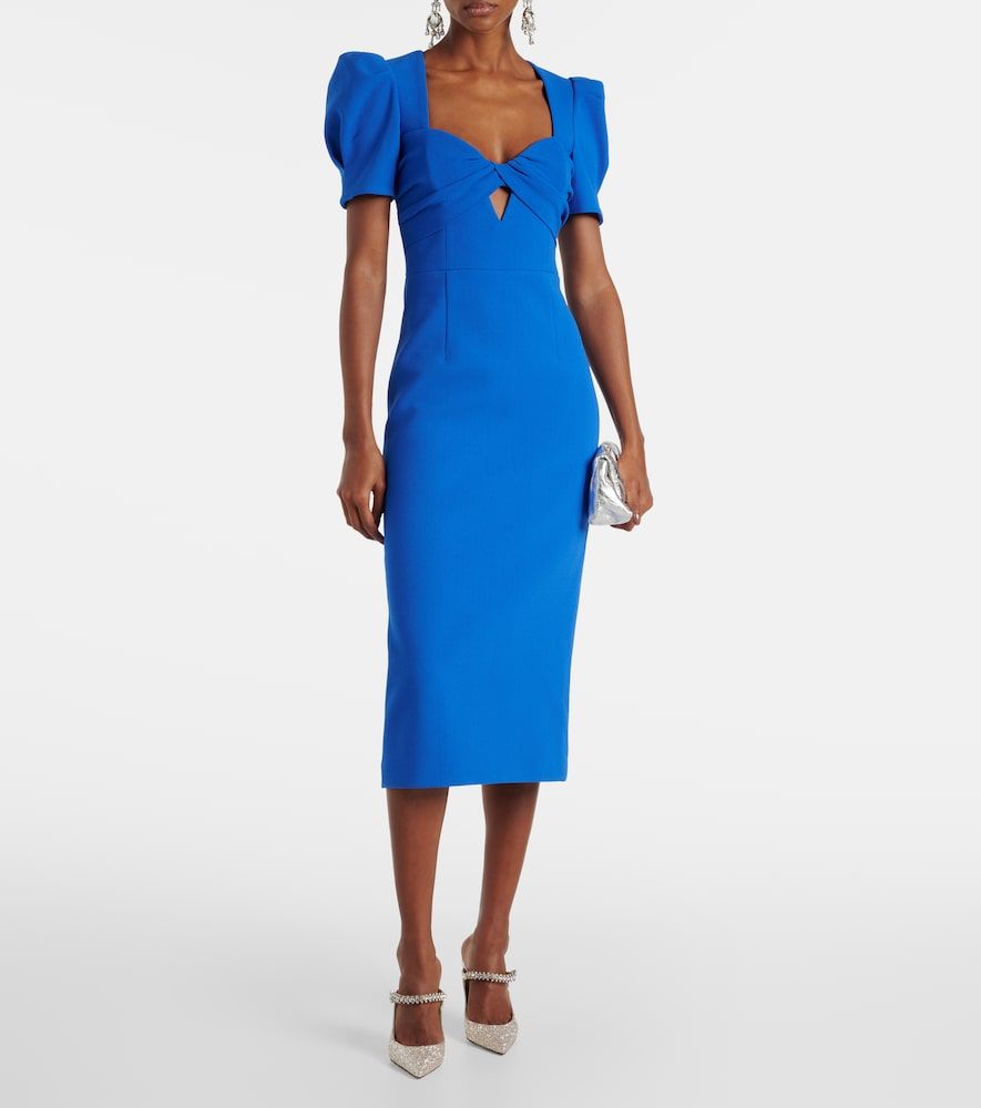 Vestido midi Antonella de crepé - Rebecca Vallance - Modalova