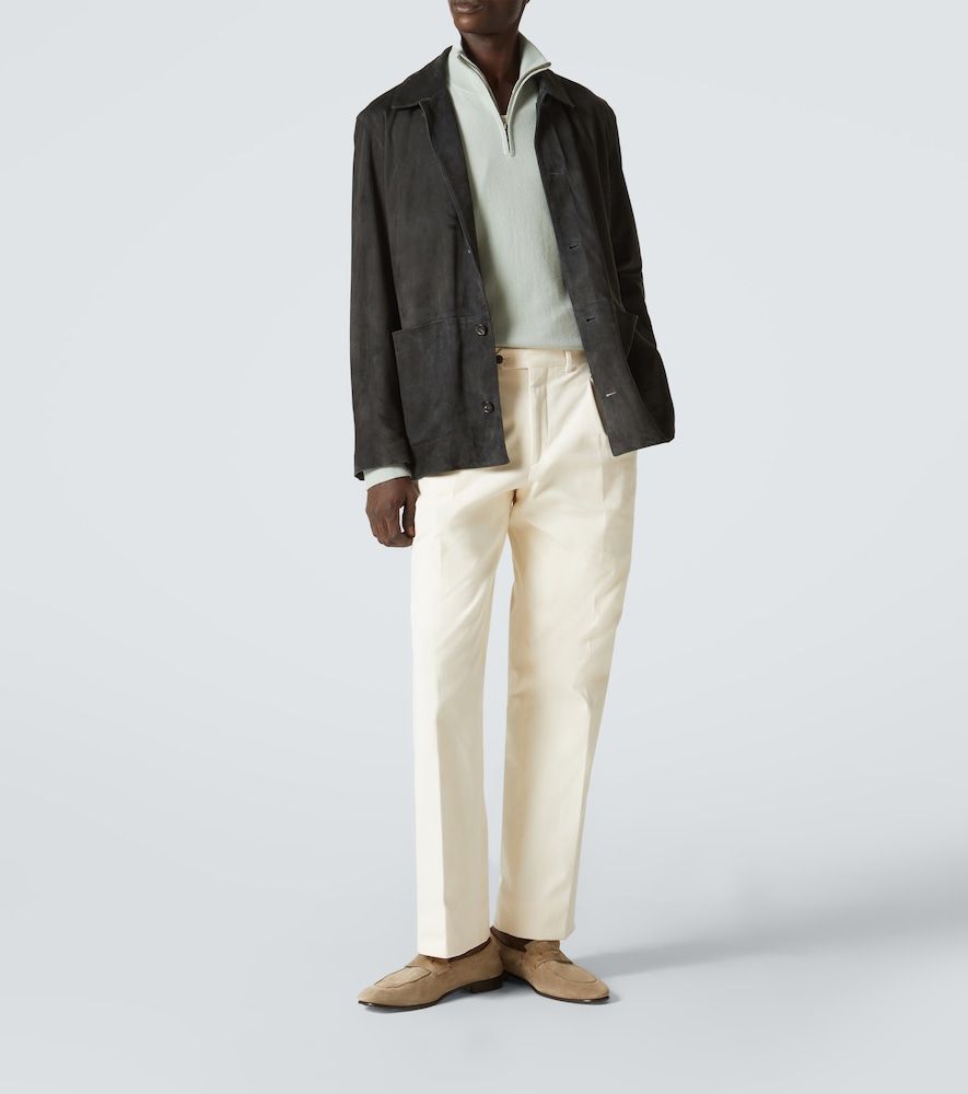 Pullover Dared in cashmere con zip corta - Le Kasha - Modalova