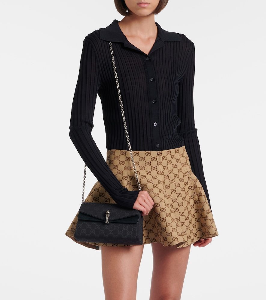 Dionysus Small GG canvas shoulder bag - Gucci - Modalova