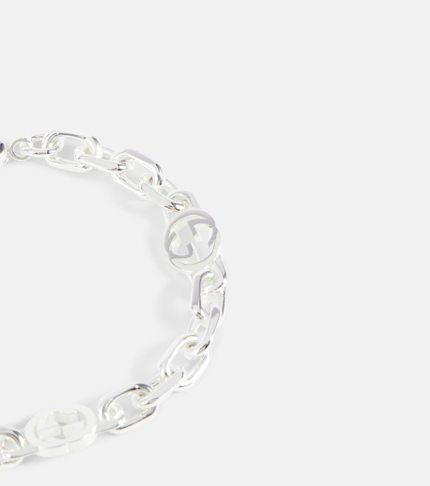 Bracciale Interlocking G in sterling - Gucci - Modalova