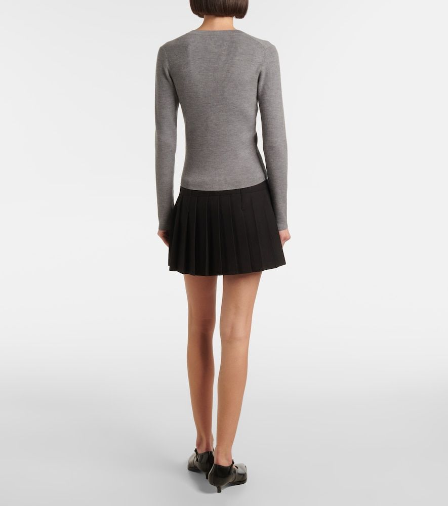 Virgin wool Henley shirt - Jardin des Orangers - Modalova