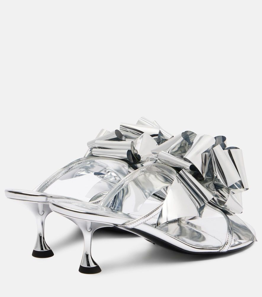 Tee Souvenir mirrored leather mules - Proenza Schouler - Modalova