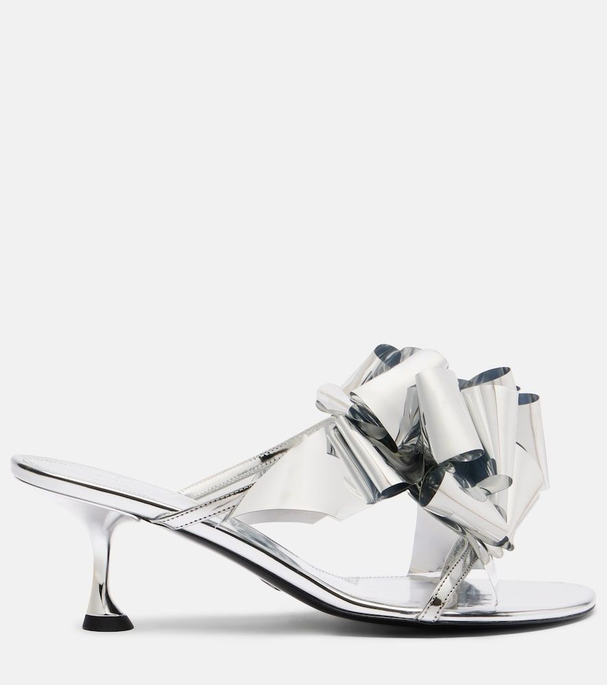 Tee Souvenir mirrored leather mules - Proenza Schouler - Modalova