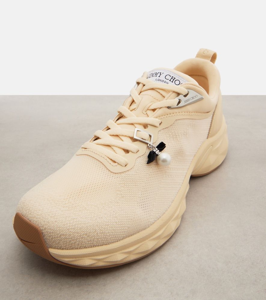 Sneakers Diamond Run con perle bijoux - Jimmy Choo - Modalova