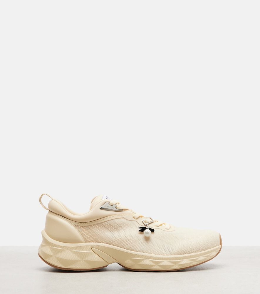 Sneakers Diamond Run con perle bijoux - Jimmy Choo - Modalova