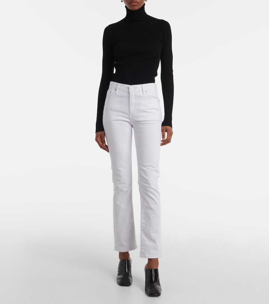 Jeans flared cropped Mari a vita alta - AG Jeans - Modalova