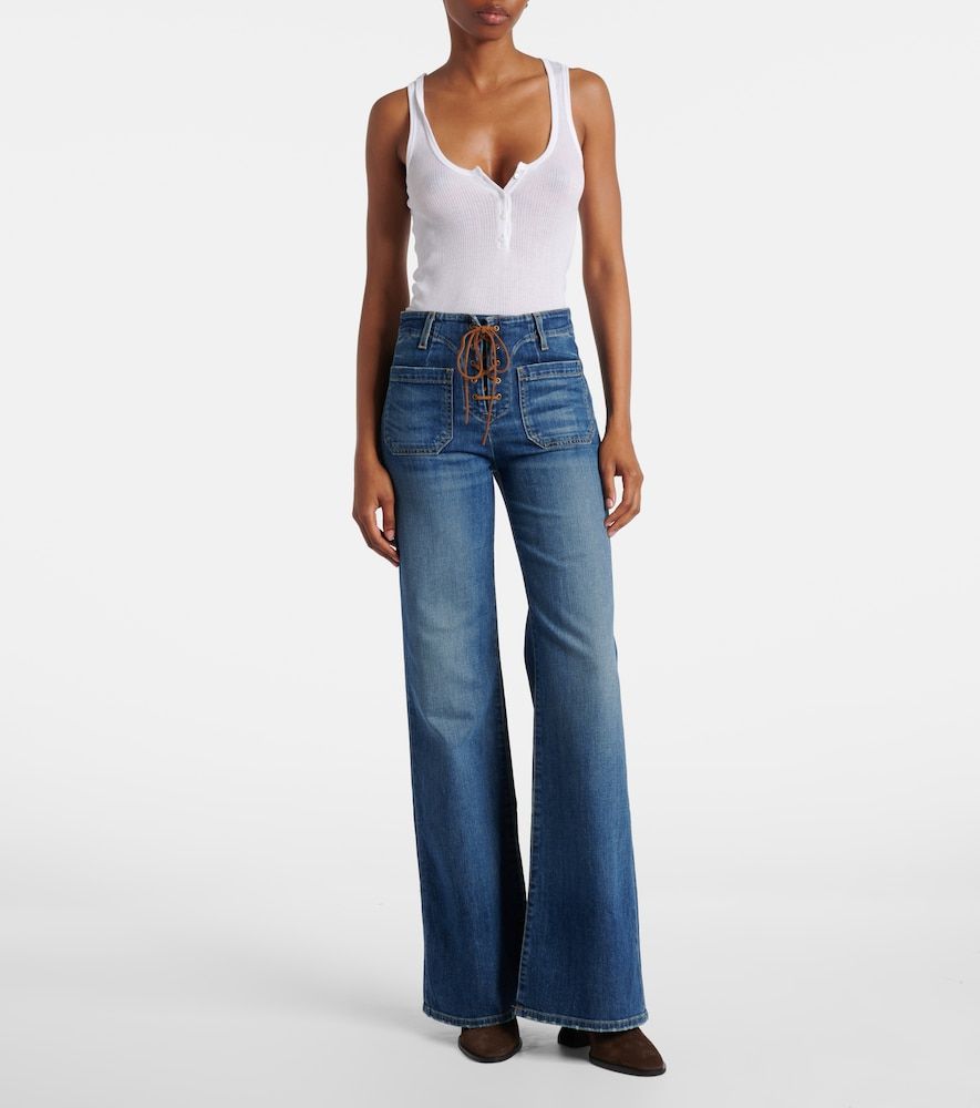 Florence mid-rise flared jeans - Nili Lotan - Modalova