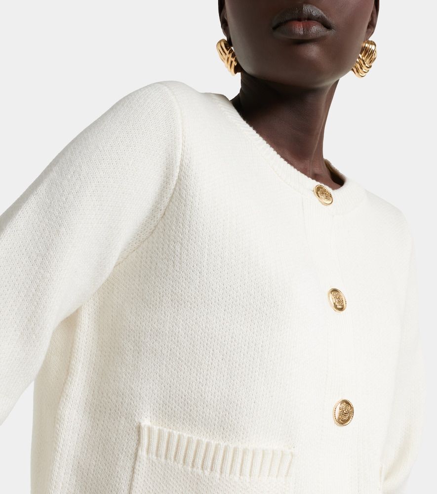 Cardigan Mahal in cotone e cashmere - Velvet - Modalova