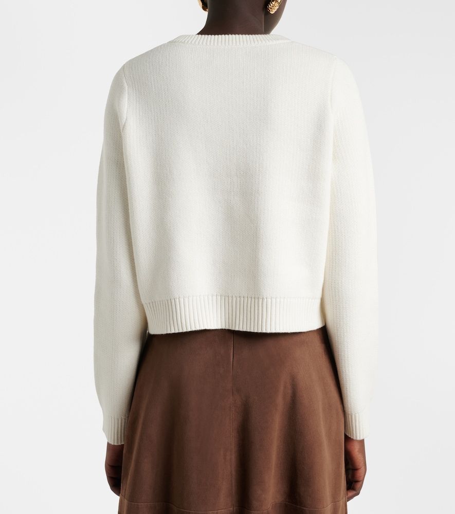 Cardigan Mahal in cotone e cashmere - Velvet - Modalova